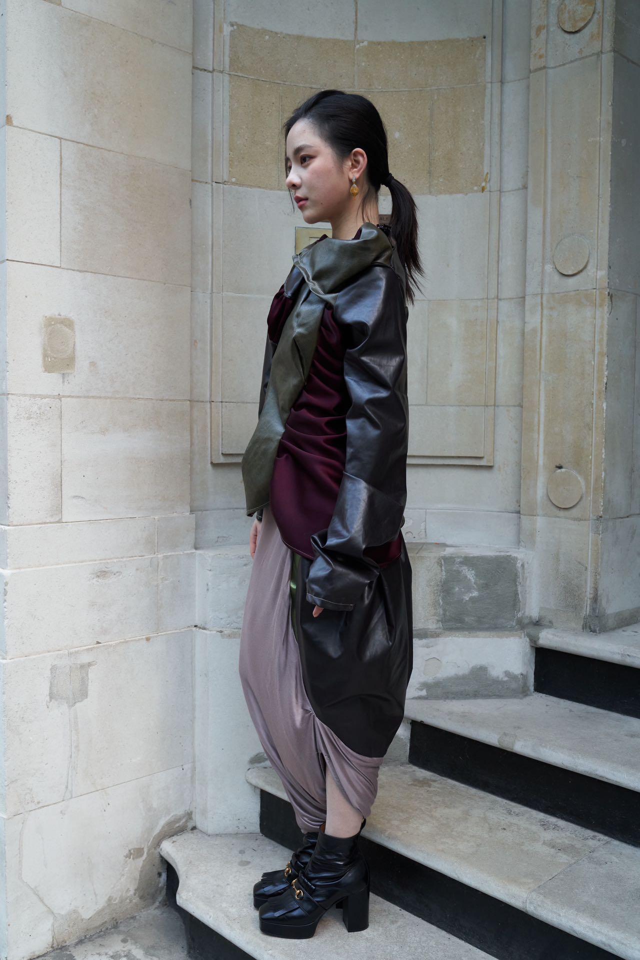 Serpentine Armor Sculpted Jacket 蛇纹盔甲雕塑剪裁外套