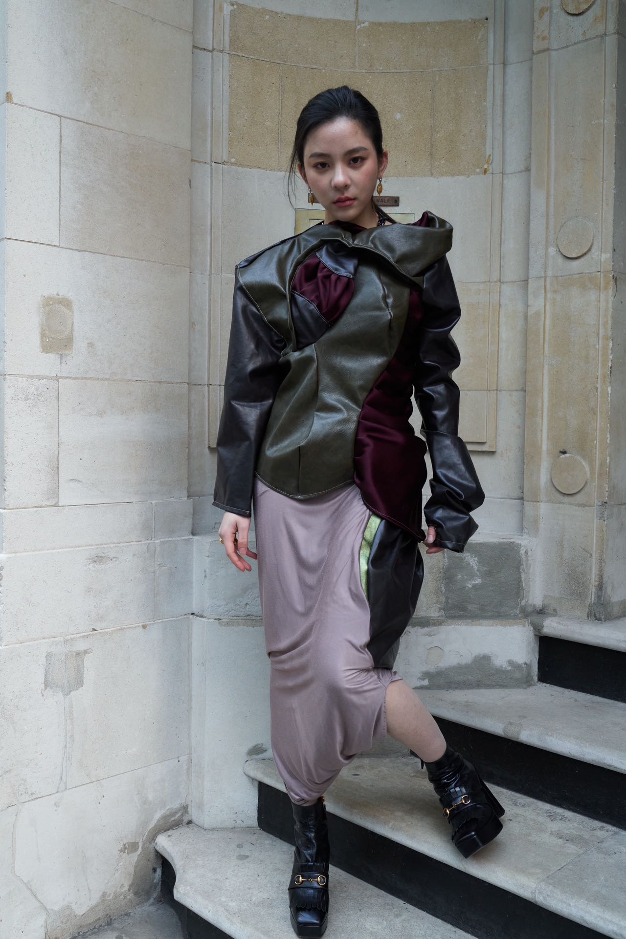 Serpentine Armor Sculpted Jacket 蛇纹盔甲雕塑剪裁外套