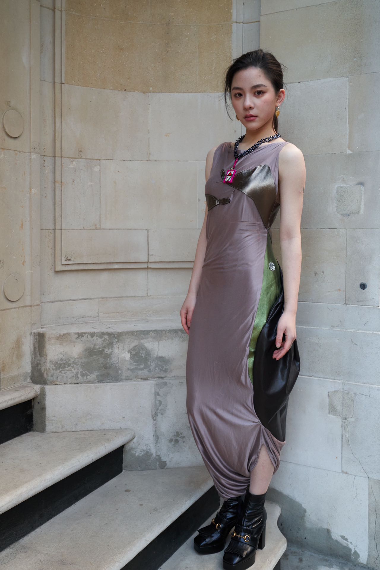 Cosmic Drape Sculpted Jumpsuit 宇宙褶皱雕塑立裁连体衣