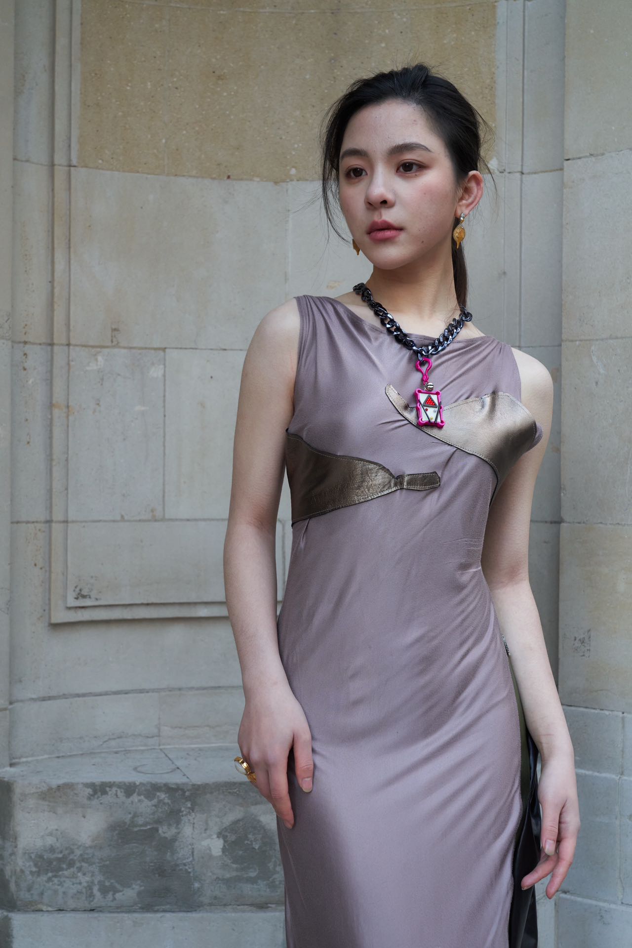 Cosmic Drape Sculpted Jumpsuit 宇宙褶皱雕塑立裁连体衣