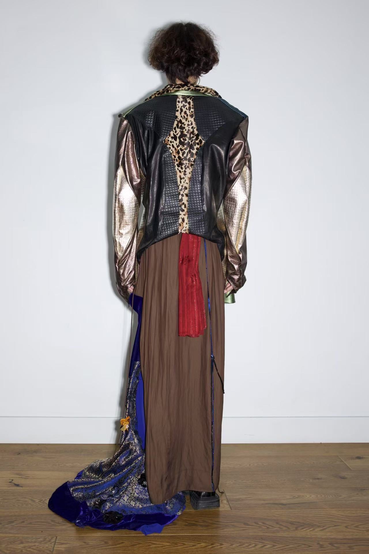 Galactic Metallic Sculpted Tailored Jacket 星际金属雕塑剪裁西装外套