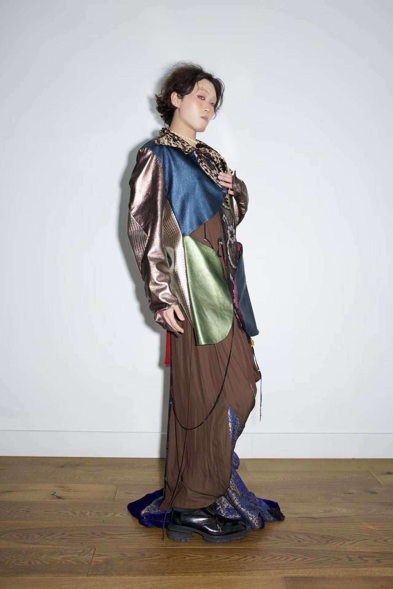 Galactic Metallic Sculpted Tailored Jacket 星际金属雕塑剪裁西装外套