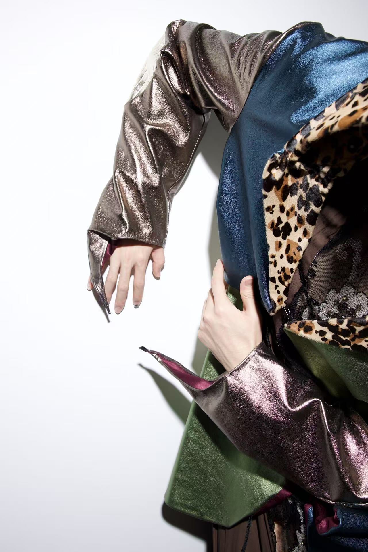 Galactic Metallic Sculpted Tailored Jacket 星际金属雕塑剪裁西装外套