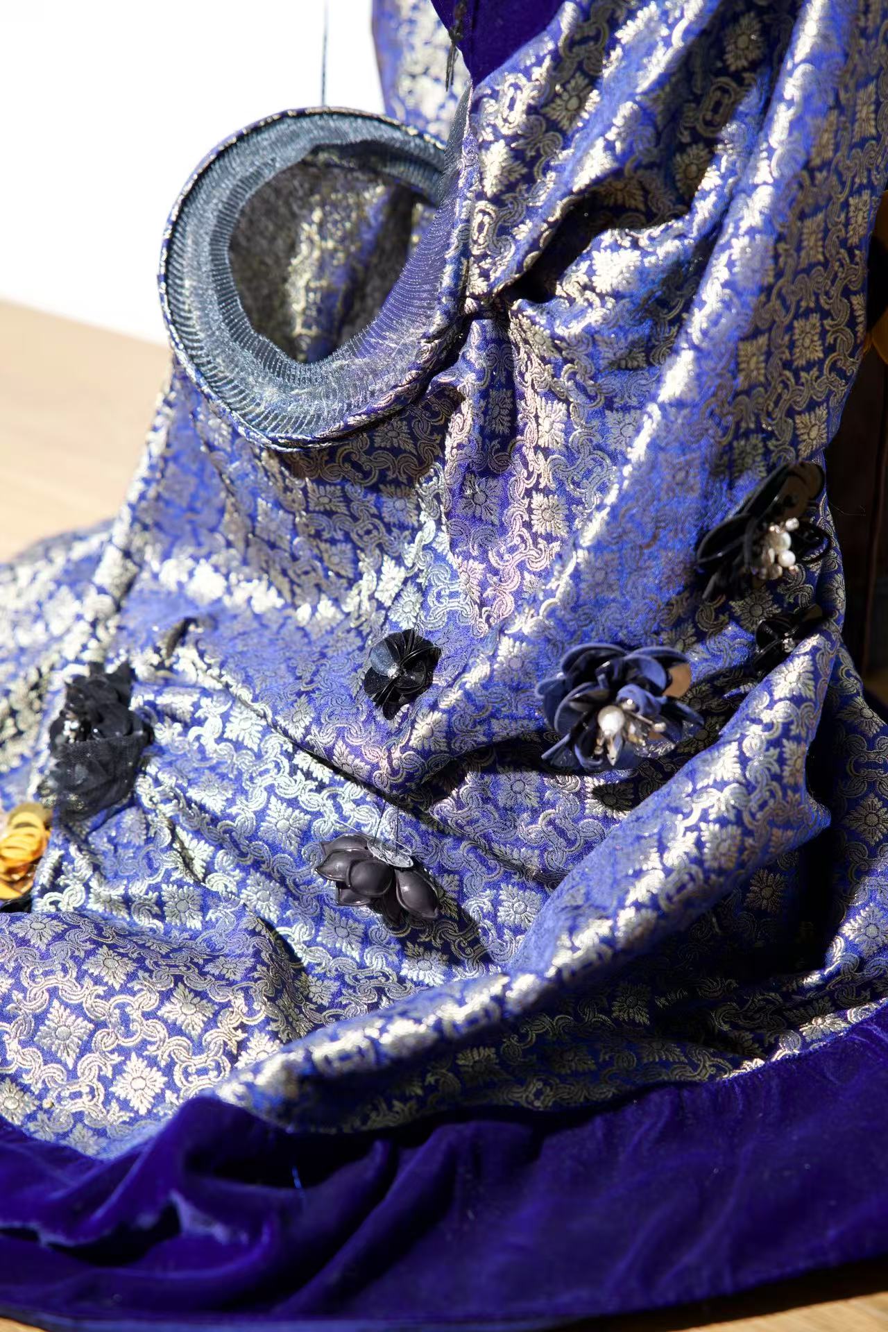 Cosmic Tapestry Draped Jumpsuit 宇宙织锦垂坠连体衣