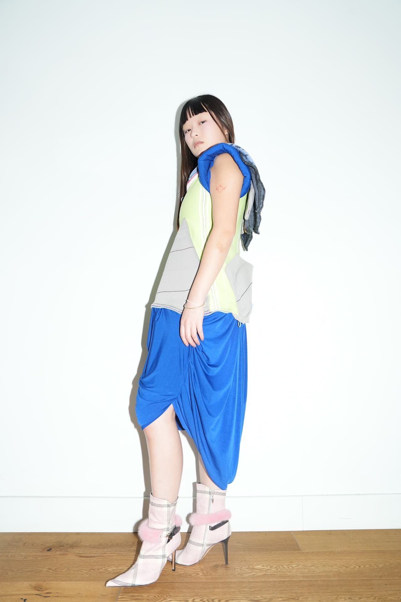 Convertible Draped Dress 可变换造型褶皱连衣裙