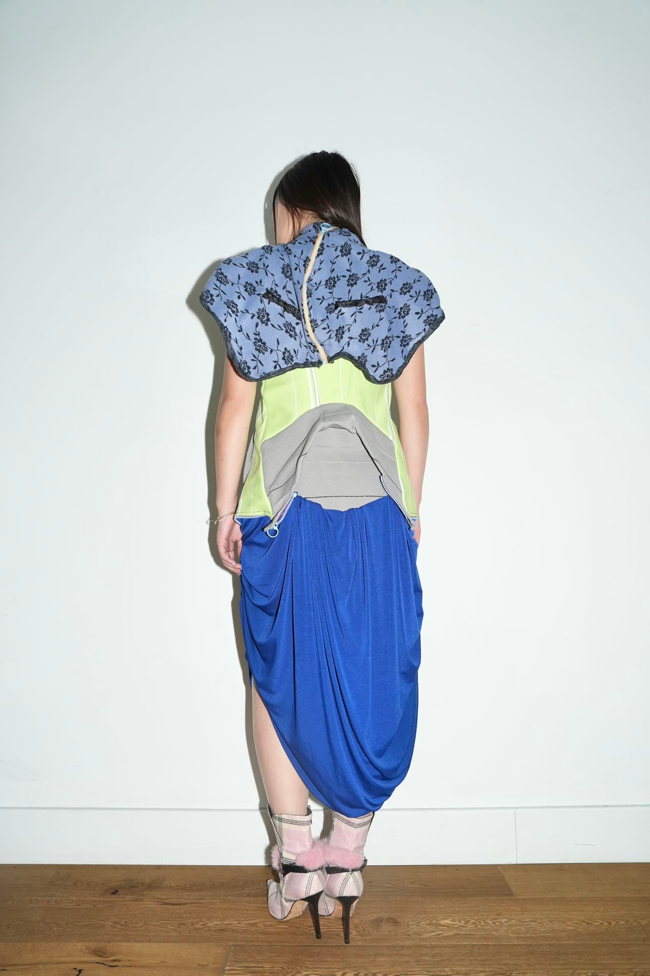 Convertible Draped Dress 可变换造型褶皱连衣裙