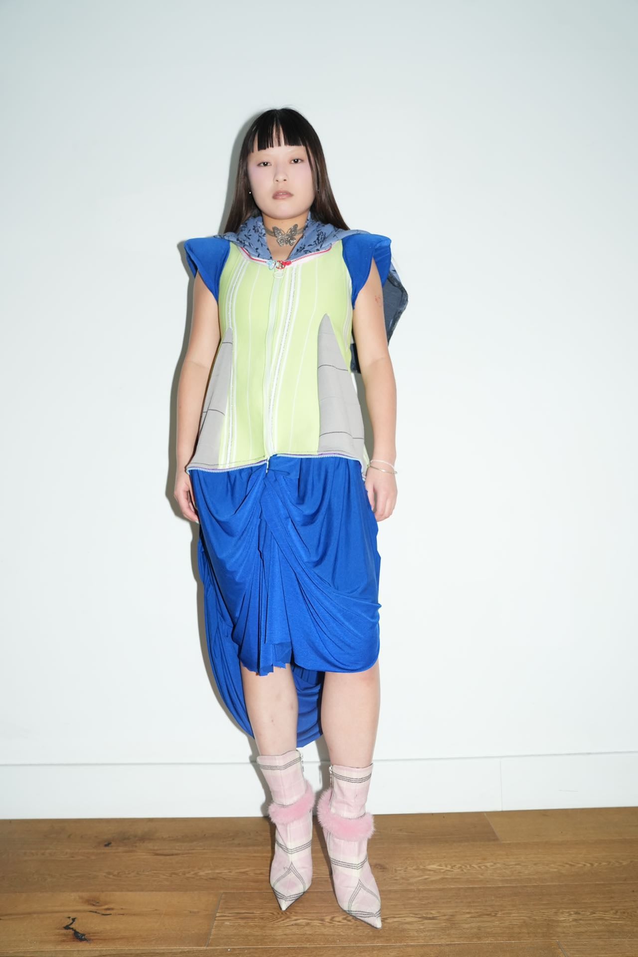 Convertible Draped Dress 可变换造型褶皱连衣裙