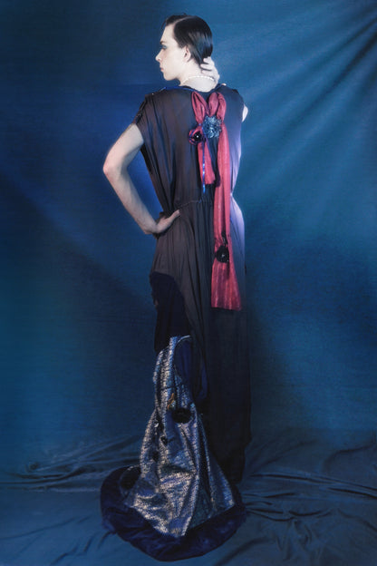 Cosmic Tapestry Draped Jumpsuit 宇宙织锦垂坠连体衣
