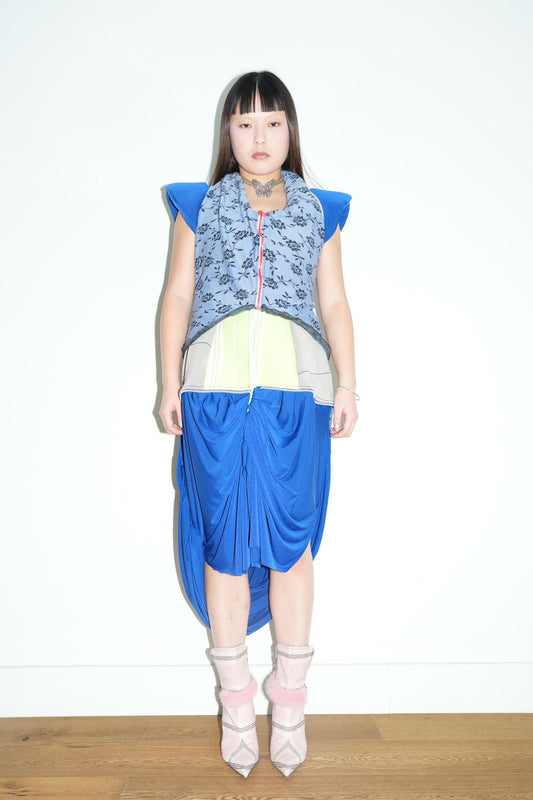 Convertible Draped Dress 可变换造型褶皱连衣裙