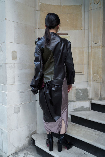 Serpentine Armor Sculpted Jacket 蛇纹盔甲雕塑剪裁外套