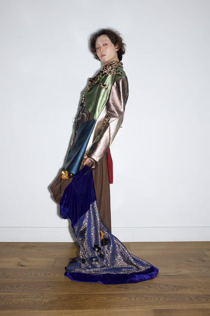 Galactic Metallic Sculpted Tailored Jacket 星际金属雕塑剪裁西装外套