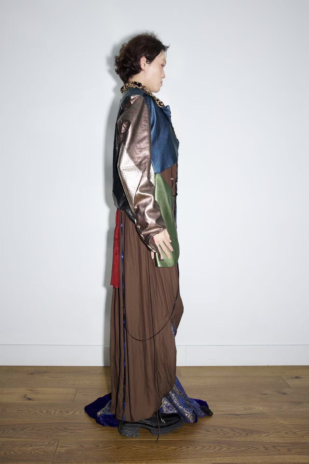 Galactic Metallic Sculpted Tailored Jacket 星际金属雕塑剪裁西装外套