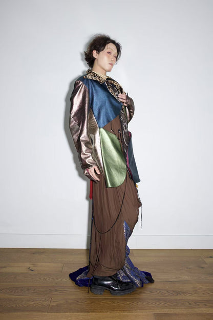 Galactic Metallic Sculpted Tailored Jacket 星际金属雕塑剪裁西装外套