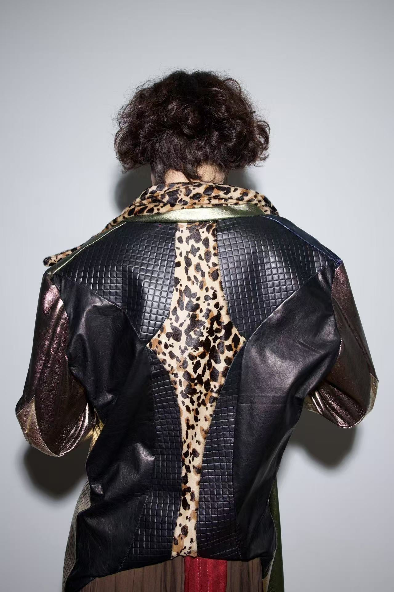 Galactic Metallic Sculpted Tailored Jacket 星际金属雕塑剪裁西装外套