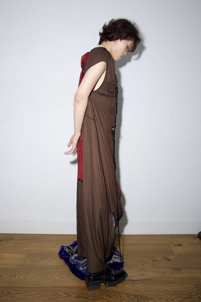 Cosmic Tapestry Draped Jumpsuit 宇宙织锦垂坠连体衣