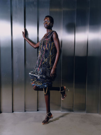 Look 1: Starforged Carapace / 星蚀之壳