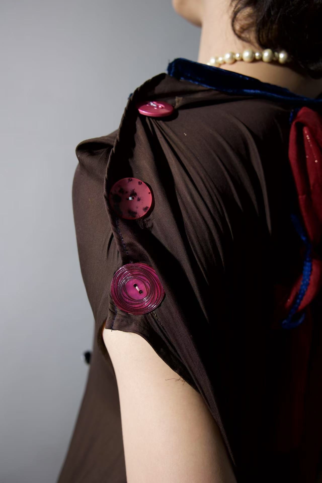 Cosmic Tapestry Draped Jumpsuit 宇宙织锦垂坠连体衣