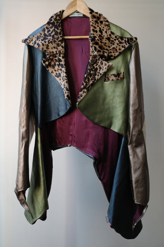 Galactic Metallic Sculpted Tailored Jacket 星际金属雕塑剪裁西装外套