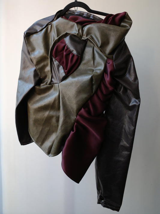 Serpentine Armor Sculpted Jacket 蛇纹盔甲雕塑剪裁外套